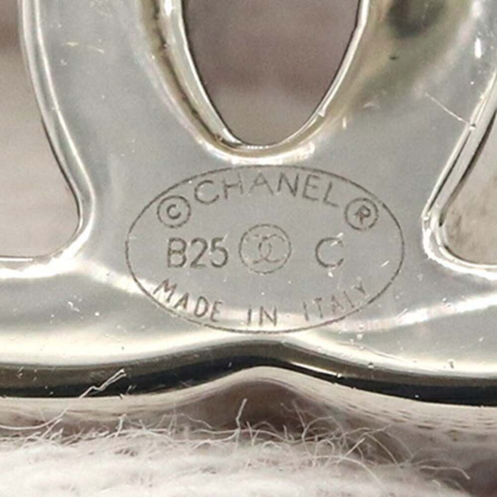 Chanel Cc Logo Single Earring Silver- #266455C45B - Picture 6 of 8